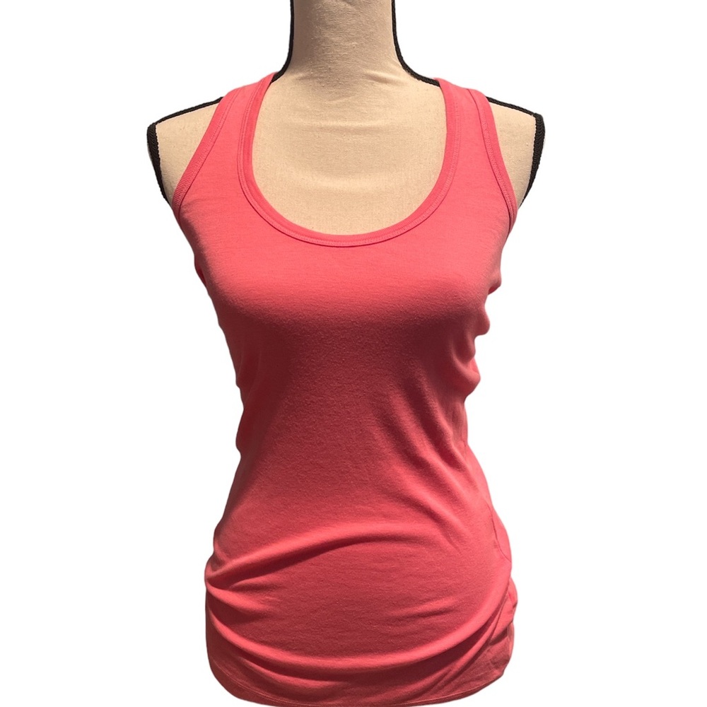 Splendid racerback tank. Longer style. Size small. Coral/pink color